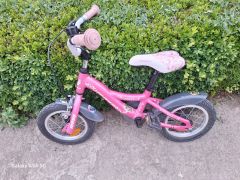 Rozkošný ružový detský bicykel Mayo 12&quot;