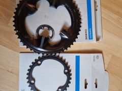 Shimano Ultegra R8100 chainring Black 50/34t