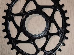 Absolute Black Oval 32T Race Face cinch