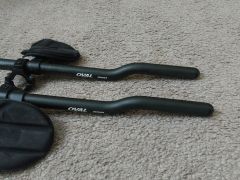 Karbónové nadstavce- časovka/triatlon-Oval concept 950, 31.8mm objímka