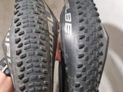 3 ks MTB plaste Schwalbe 2x racing ray a 1x ralph 29x2.25