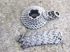 Shimano XT + reťaz KMC