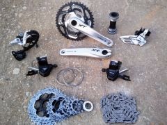 Shimano XT komplet
