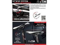 ITM Sit'n'Go Carbon SET - sedlovka priemer 31,6mm, 350mm + sedlo.