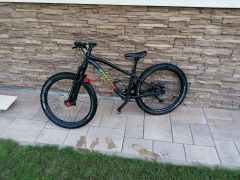 Orbea Laufey 24 H10 detský bicykel čierny/dúhový