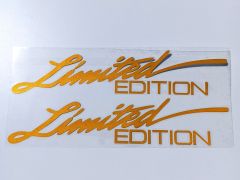Nové žlté nálepky Limited Edition