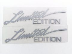Nové strieborné nálepky Limited Edition