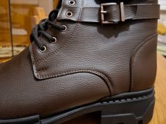 Ponúkam pánske koženné vyššie topánky