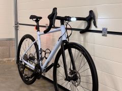 Cestný bicykel EDR AF Microshift Sword 2x10r svetlomodrý