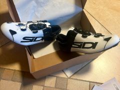 Sidi Shot 2S Pro tretry, biela/čierna