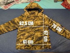 Pánska maskáčová bunda The North Face