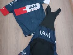 Cykloset IAM kratky rukav, nohavice s vlozkou vel. M, novy