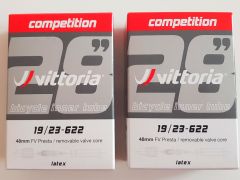 2 nové cestné duše Vittoria Competition Latex SV 700x19-23c