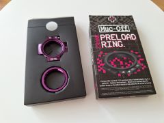 The Muc-Off Crank Preload Ring - Purple