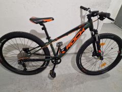 Detský bicykel Rock Machine Blizz 27 Mat Khaki/Neon Orange/Black
