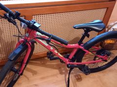 Dievčenský bicykel Amulet Tomcat 24, Pink shine