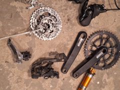 Shimano GRX 400 kompletní sada + kliky Cannondale