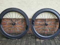 Vision SC 55 - zapletená karbon kola (set)