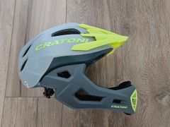 Cratoni C-Maniac Grey/Lime Matt S/M 52-56cm