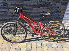 Detsky bicykel Author A-Matrix 26 červeno-čierny(takmer nepouzivany)