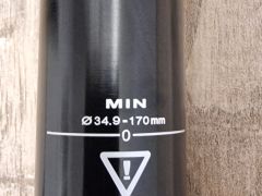 Teleskopicka sedlovka TranzX  34.9mm, 170mm