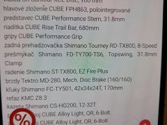 Bicykel Cube Aim black-green 2021