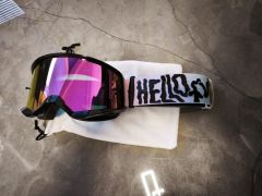 Cyklistické okuliare Fox Racing Main Hello Future black/pink/mirror