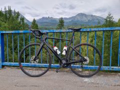 Karbónový bicykel TOP stav - Van Rysel edr 105