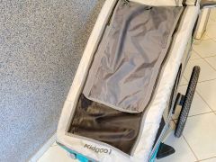 Vozík Qeridoo KidGoo1 + bežecký set + kotúčové brzdy + oska Thule