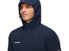 Predám softshell bundu Mammut Granite SO Hooded Jacket Men.