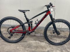 Trek Fuel EX 9.8 XT raw carbon/rage red