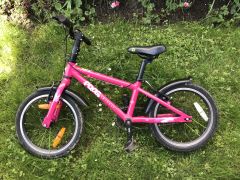 Predám detský bicykel “16” vhodný pre dieťa vo veku 4-6 rokov