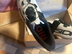 Sidi Shot 2S Pro tretry, biela/čierna