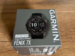 Garmin Fenix 7x Sapphire Solar, Carbon Gray DLC Titanium