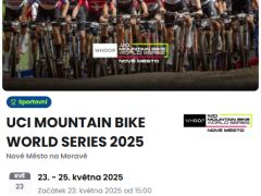 Vstupenky  -  UCI Mountain Bike World Series 2025