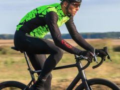 Zateplený dres s dlhým rukávom Ekoi Marbre W22 Žlutá Fluo, veľkosť L