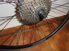 Zadné Koleso 26 er. + Kazeta 9 speed.