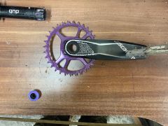 Truvativ kluky custom so stredovým zložením sram DUB