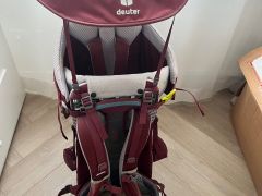 Deuter Kid Comfort fialová (bordová)