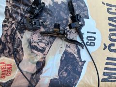 Predám hydraulické brzdy Shimano Deore Bl-M4100 / Br-Mt410