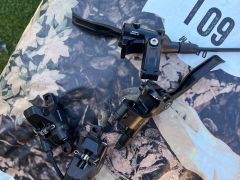 Predám hydraulické brzdy Shimano Deore Bl-M4100 / Br-Mt410