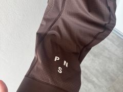 Cyklistické kraťasy Pas Normal Studios Mechanism Bibs Light Brown vel L