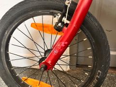 Predám bicykel Cube 16, pink/berry