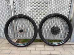 Zapletená kola WTB KOM light i25 29" - kazeta Sram NX Eagle 12sp