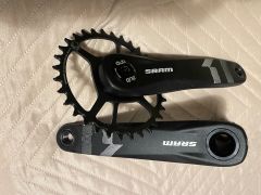 Predám kľuky sram dub x-sync 2 (175 mm)
