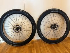 Shimano Dura Ace C50 28" sada kolies, karbón, bezdušové, kotúčové, pevná os