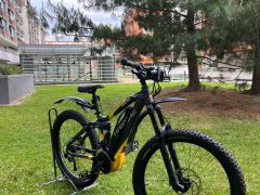 Haibike celoodpružený elektrický bicykel