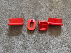 Držák na kolo Cycloc Super Hero - oranžový