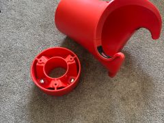 Držák na kolo Cycloc Solo - oranžový