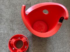 Držák na kolo Cycloc Solo - oranžový